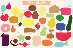 A-Z Food Color | Hand Drawn Fruit, Vegetable, Sweets, Savory Product Image 5
