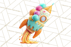 Food Mashup Animals PNG Clipart, Cute Kawaii Animal Clip Art Product Image 3
