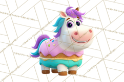 Food Mashup Animals PNG Clipart, Cute Kawaii Animal Clip Art Product Image 5