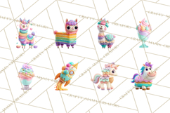 Food Mashup Animals PNG Clipart, Cute Kawaii Animal Clip Art Product Image 3