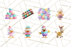 Food Mashup Animals PNG Clipart, Cute Kawaii Animal Clip Art Product Image 5