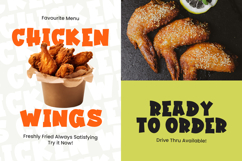 Holiday Snack - Food Font Product Image 6