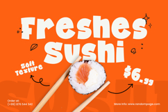 Holiday Snack - Food Font Product Image 7