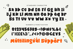 Holiday Snack - Food Font Product Image 8