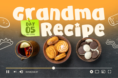 Lemon Cookies - Food Font Product Image 5