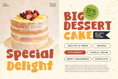 Lemon Cookies - Food Font Product Image 6