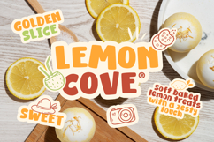 Lemon Cookies - Food Font Product Image 7