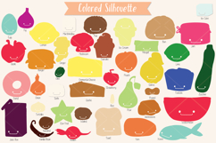A-Z Food Kawaii | Colored Hand Drawn Fruit, Vegetable, Sweet Product Image 5