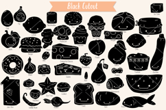 A-Z Food Kawaii, Hand Drawn Fruit, Vegetable, Sweets, Savory Product Image 3