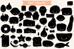 A-Z Food Kawaii, Hand Drawn Fruit, Vegetable, Sweets, Savory Product Image 4