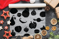 A to Z Food | Hand Drawn Fruit Vegetable | Sweets Savory Product Image 8