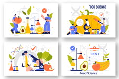 9 Food Science Laboratory Illustration Product Image 3