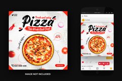 Food Social Media Promotion and Instagram Pizza Food Post Product Image 2