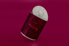 Metal Food Tin Packaging Mockup Product Image 1