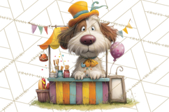 Cute Animals Food Truck Clipart PNG Product Image 3