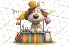 Cute Animals Food Truck Clipart PNG Product Image 3