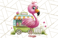 Cute Animals Food Truck Clipart PNG Product Image 4
