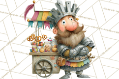 Cute Animals Food Truck Clipart PNG Product Image 4