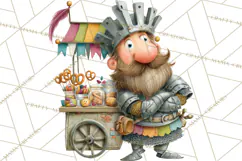 Cute Animals Food Truck Clipart PNG Product Image 4