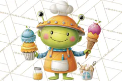 Cute Animals Food Truck Clipart PNG Product Image 5