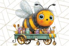 Cute Animals Food Truck Clipart PNG Product Image 5