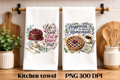 Baking Quote Kitchen Towels PNG Product Image 1