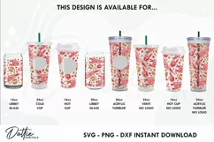 American Football No Hole Starbucks 16oz Hot Cup Wrap SVG Product Image 3