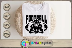 Football player ball logo svg Product Image 1