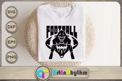 Football player shirt logo svg Product Image 1