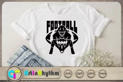Football player shirt logo svg Product Image 2