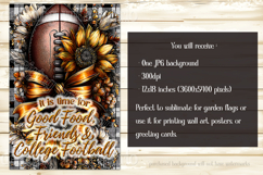 Football Garden Flag, Autumn Season Football Garden Flag, d2 Product Image 2