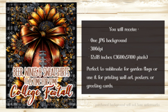 Football Garden Flag, Autumn Season Football Garden Flag,d7 Product Image 2