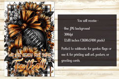 Football Garden Flag, Autumn Season Football Garden Flag,d9 Product Image 2