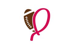 Football Cancer Ribbon Product Image 1