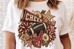 Football Cheer Sublimation PNG Product Image 2