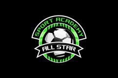 Football club logo sports template concept design Product Image 2
