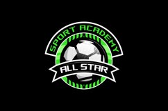 Football club logo sports template concept design Product Image 1