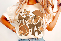 Football PNG, Football Mama PNG, Game Day PNG, Sports PNG Product Image 2
