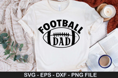 Football SVG Design - Football is my favorite season Product Image 3