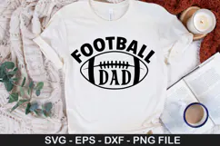 Football SVG Design - Football is my favorite season Product Image 3