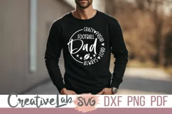football dad svg