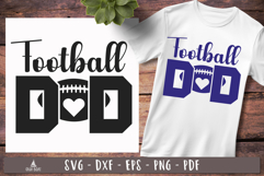 Football Dad SVG Design