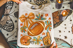 Football PNG, Football Fall Autumn PNG, Football Mom PNG Product Image 4