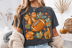 Football PNG, Football Fall Autumn PNG, Football Mom PNG Product Image 5