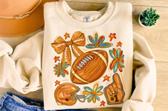 Football PNG, Football Fall Autumn PNG, Football Mom PNG Product Image 6