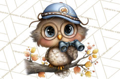Fall Football Woodland Animals PNG Clipart Product Image 5
