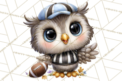 Fall Football Woodland Animals PNG Clipart Product Image 2