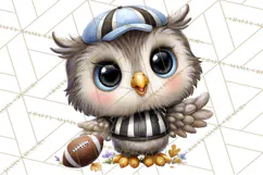 Fall Football Woodland Animals PNG Clipart Product Image 2