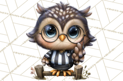 Fall Football Woodland Animals PNG Clipart Product Image 4