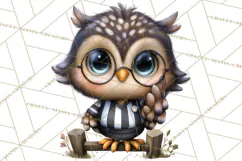 Fall Football Woodland Animals PNG Clipart Product Image 4